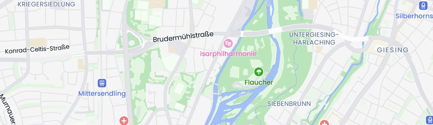 Karte mit dem ungefähren Standort