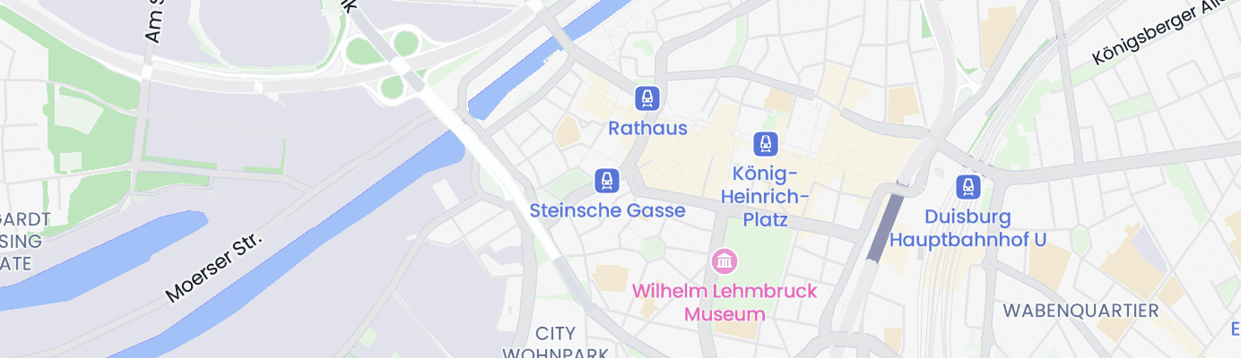 Karte mit dem ungefähren Standort