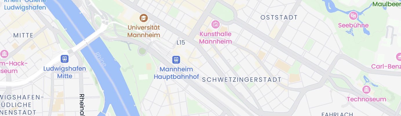 Karte mit dem ungefähren Standort