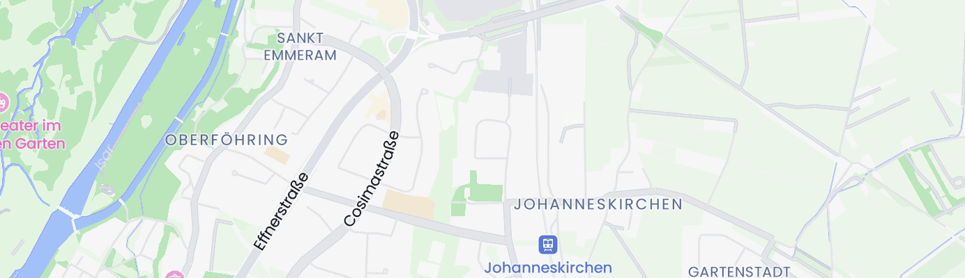 Karte mit dem ungefähren Standort