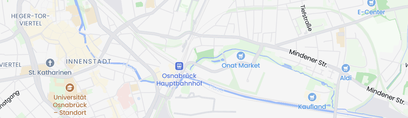 Karte mit dem ungefähren Standort