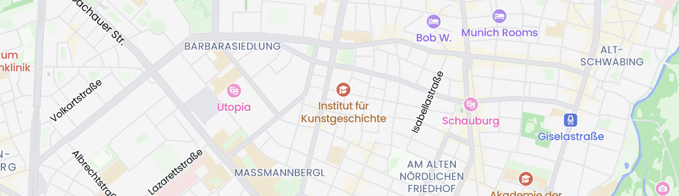 Karte mit dem ungefähren Standort