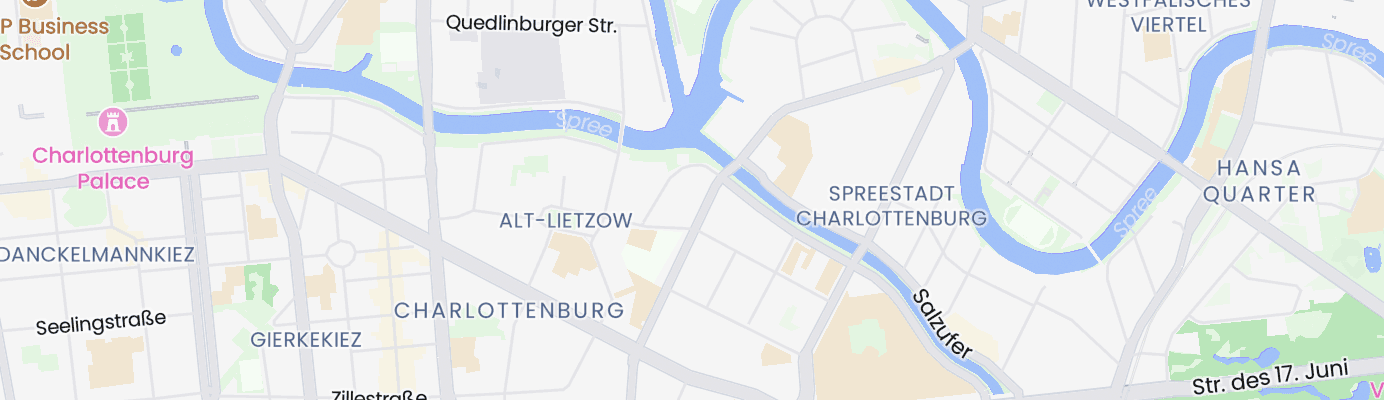 Karte mit dem ungefähren Standort