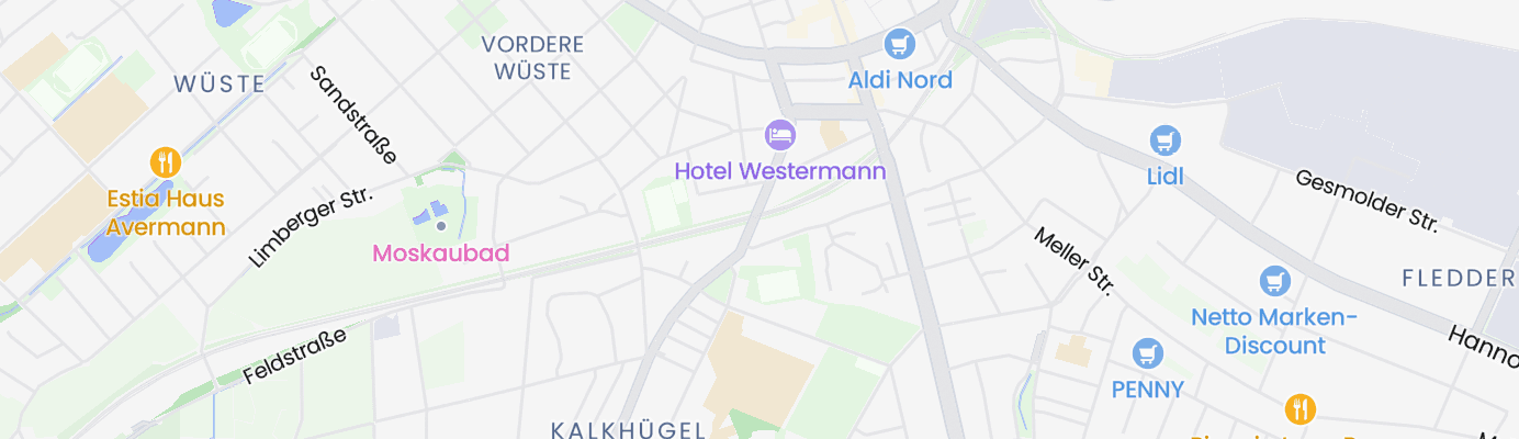 Karte mit dem ungefähren Standort