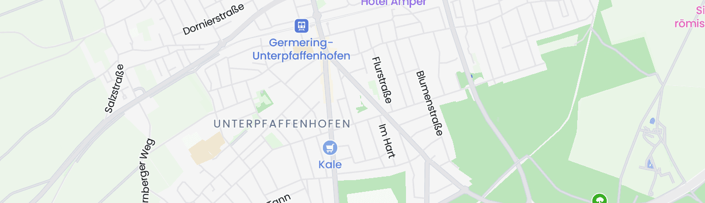 Karte mit dem ungefähren Standort