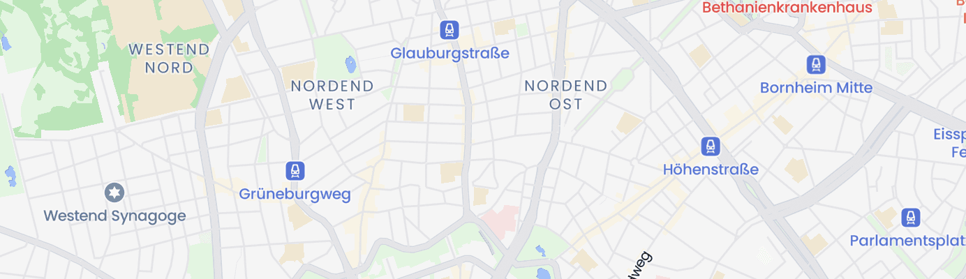 Karte mit dem ungefähren Standort