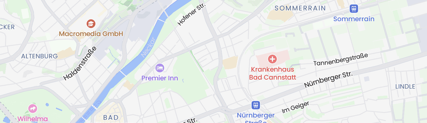 Karte mit dem ungefähren Standort