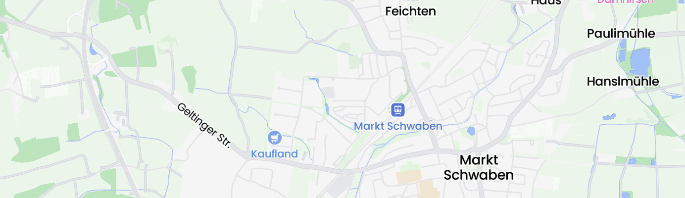 Karte mit dem ungefähren Standort