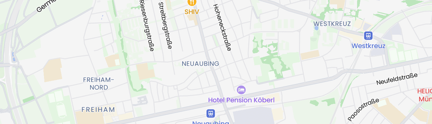 Karte mit dem ungefähren Standort