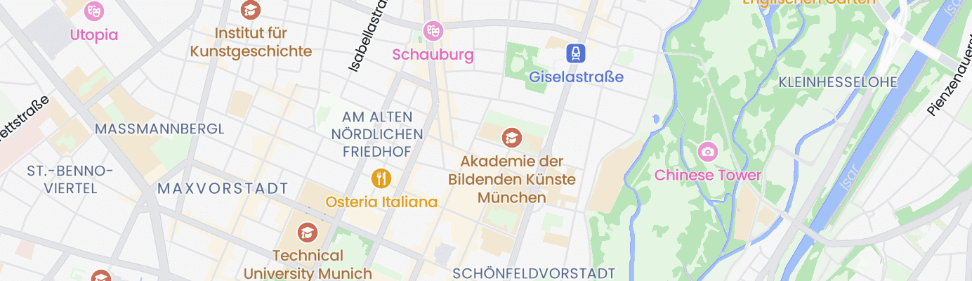 Karte mit dem ungefähren Standort