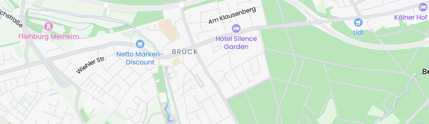 Karte mit dem ungefähren Standort