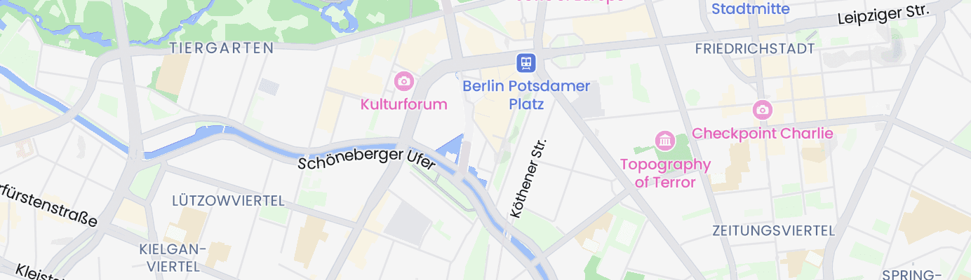 Karte mit dem ungefähren Standort