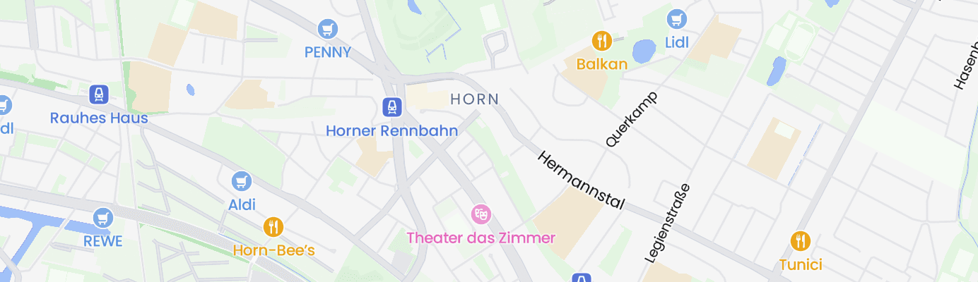 Karte mit dem ungefähren Standort
