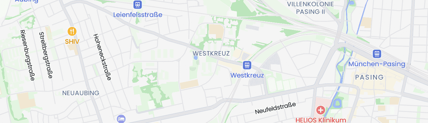 Karte mit dem ungefähren Standort