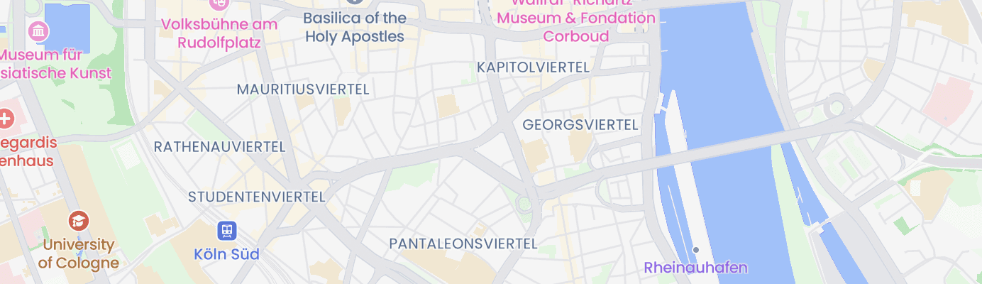 Karte mit dem ungefähren Standort