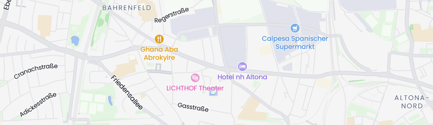 Karte mit dem ungefähren Standort