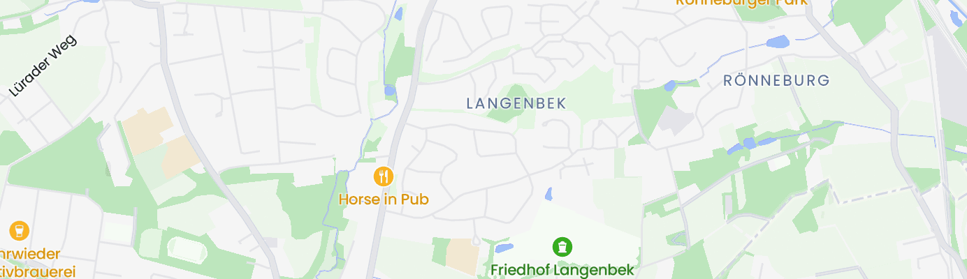 Karte mit dem ungefähren Standort