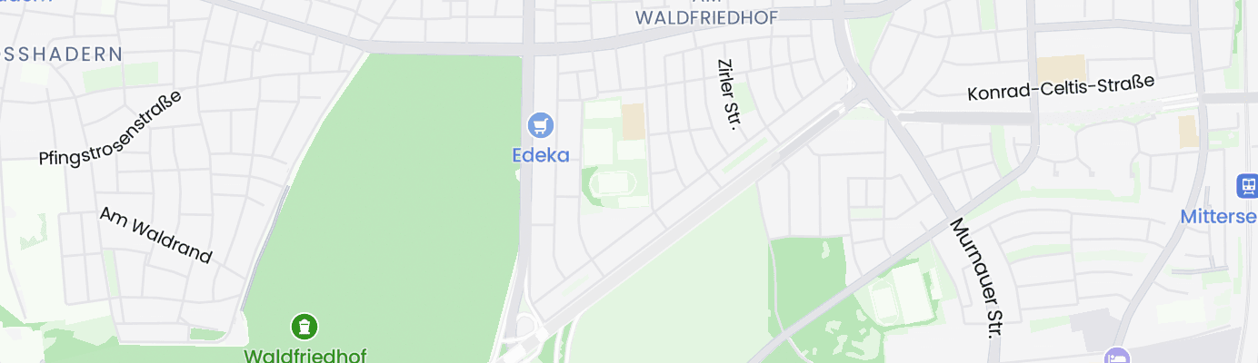 Karte mit dem ungefähren Standort