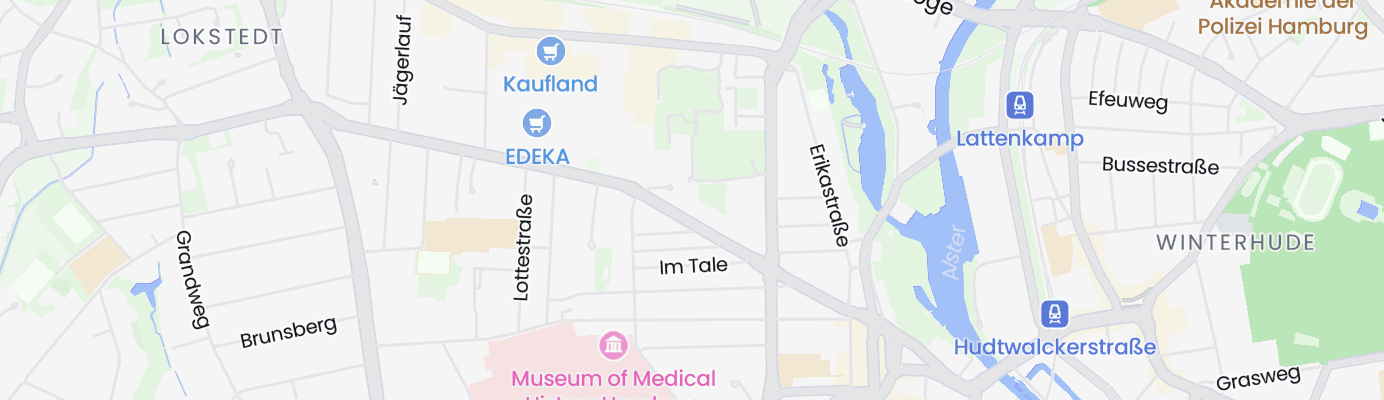 Karte mit dem ungefähren Standort