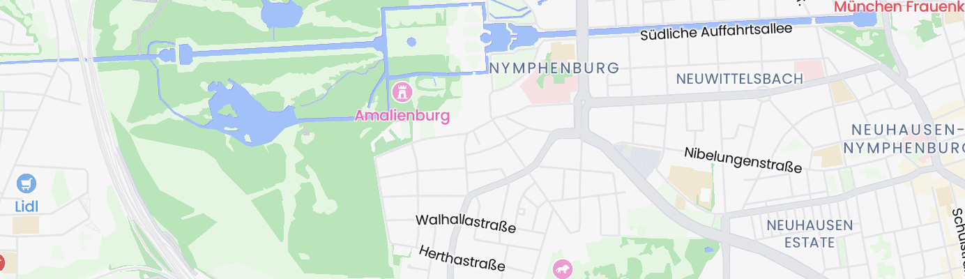 Karte mit dem ungefähren Standort