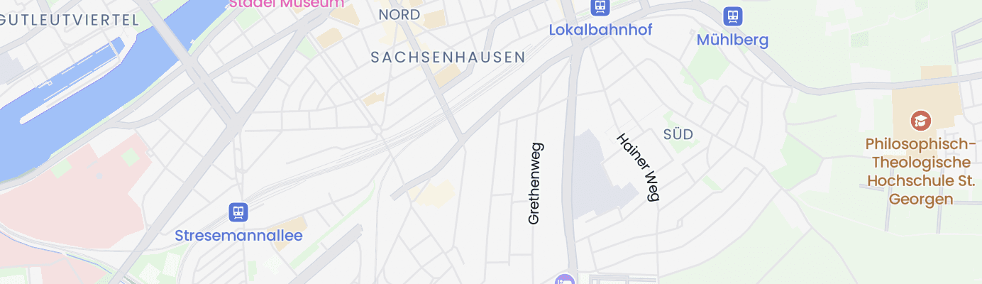 Karte mit dem ungefähren Standort