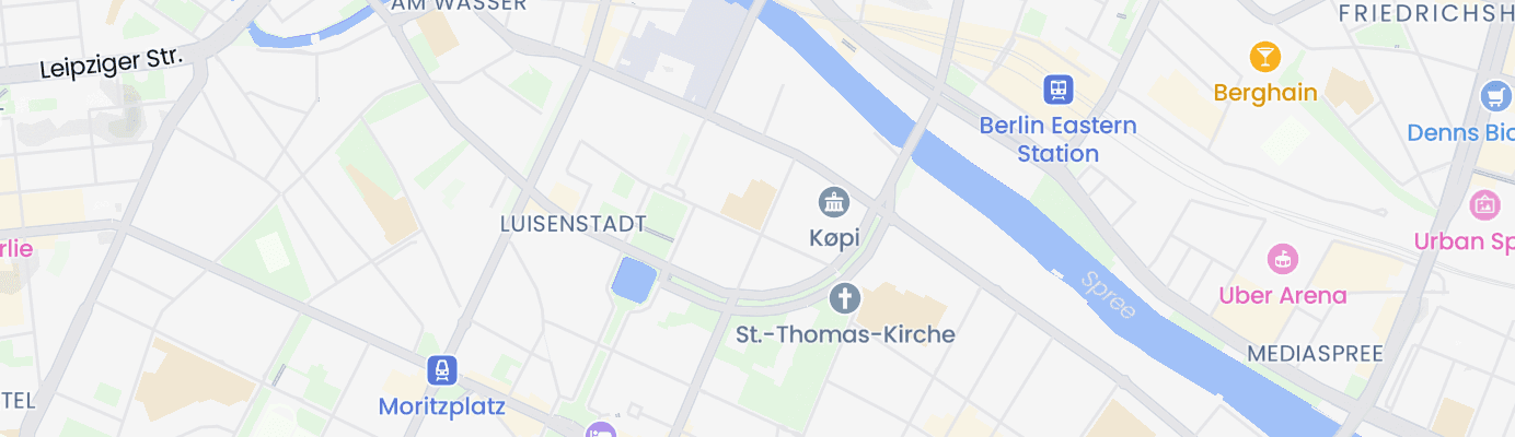 Karte mit dem ungefähren Standort