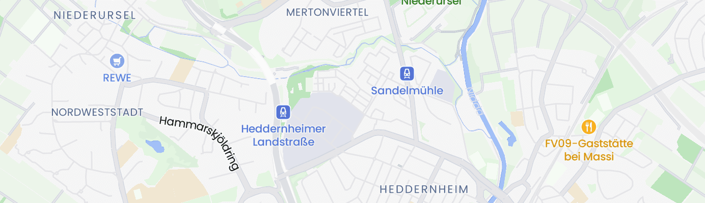 Karte mit dem ungefähren Standort