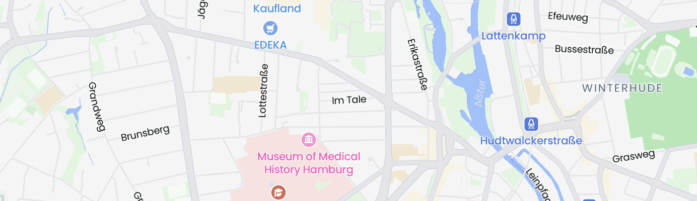 Karte mit dem ungefähren Standort