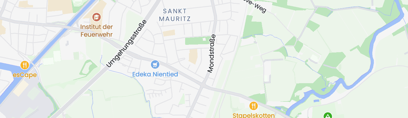 Karte mit dem ungefähren Standort