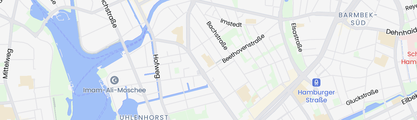 Karte mit dem ungefähren Standort
