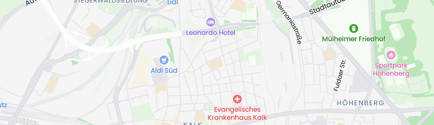 Karte mit dem ungefähren Standort