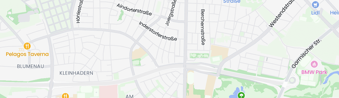Karte mit dem ungefähren Standort