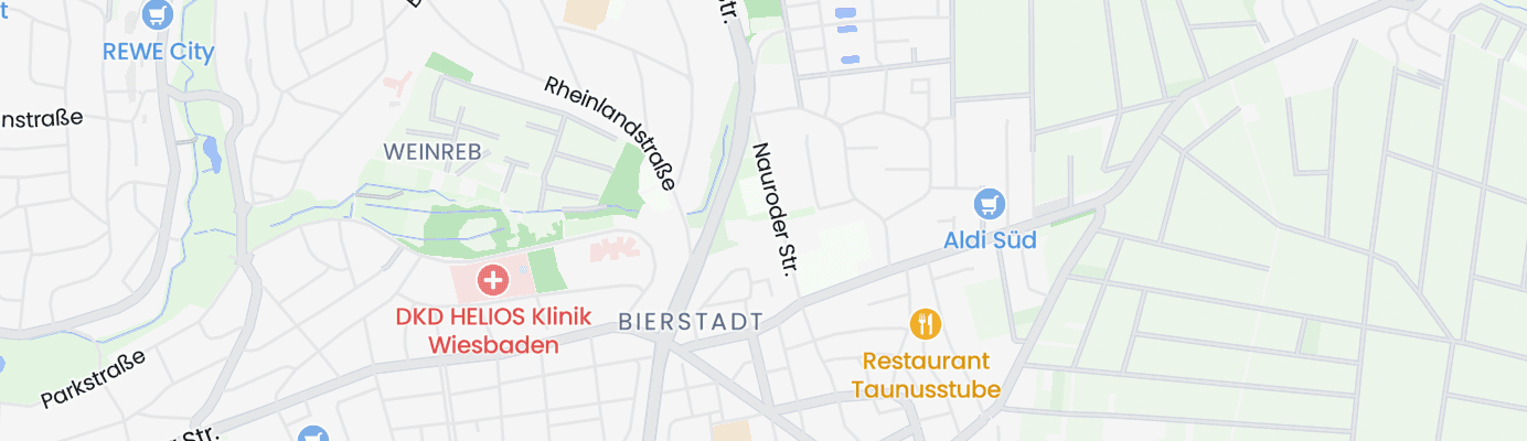 Karte mit dem ungefähren Standort
