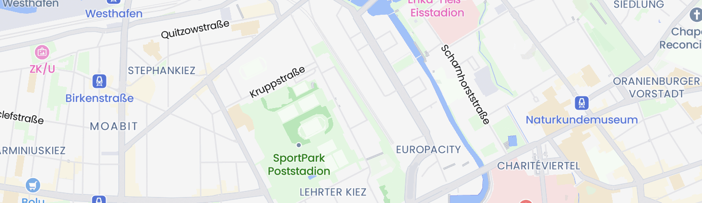 Karte mit dem ungefähren Standort