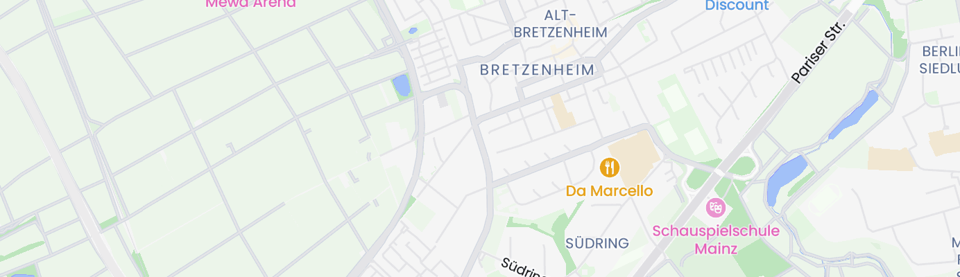 Karte mit dem ungefähren Standort