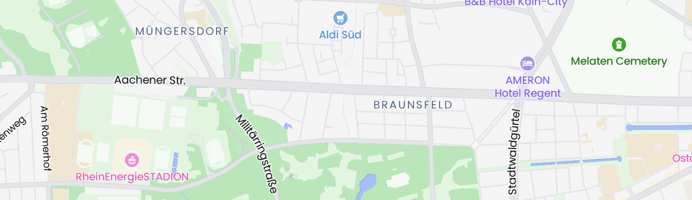 Karte mit dem ungefähren Standort