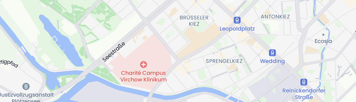 Karte mit dem ungefähren Standort
