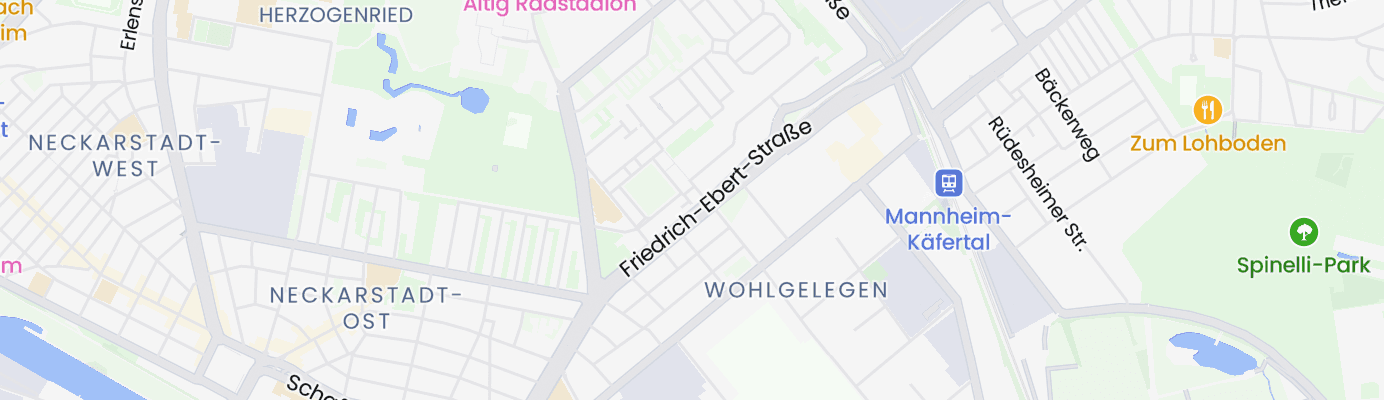 Karte mit dem ungefähren Standort
