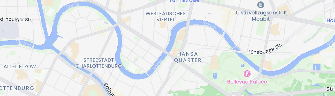 Karte mit dem ungefähren Standort