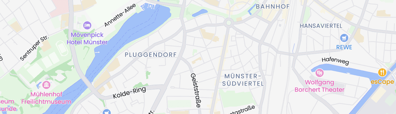 Map showing the approximate location