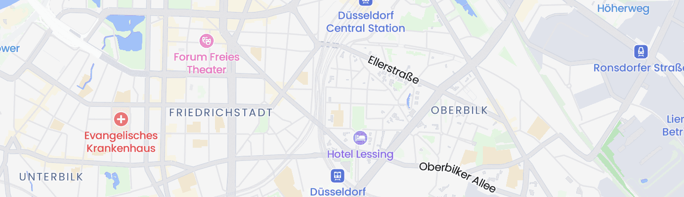 Karte mit dem ungefähren Standort