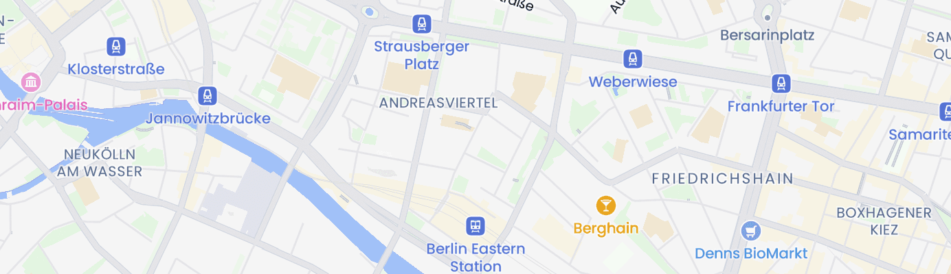 Karte mit dem ungefähren Standort