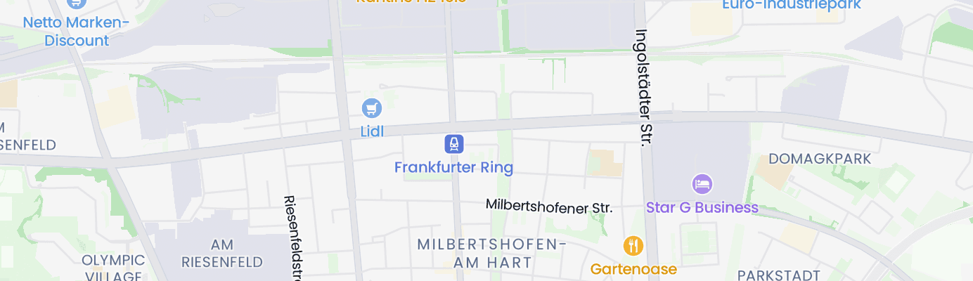 Karte mit dem ungefähren Standort