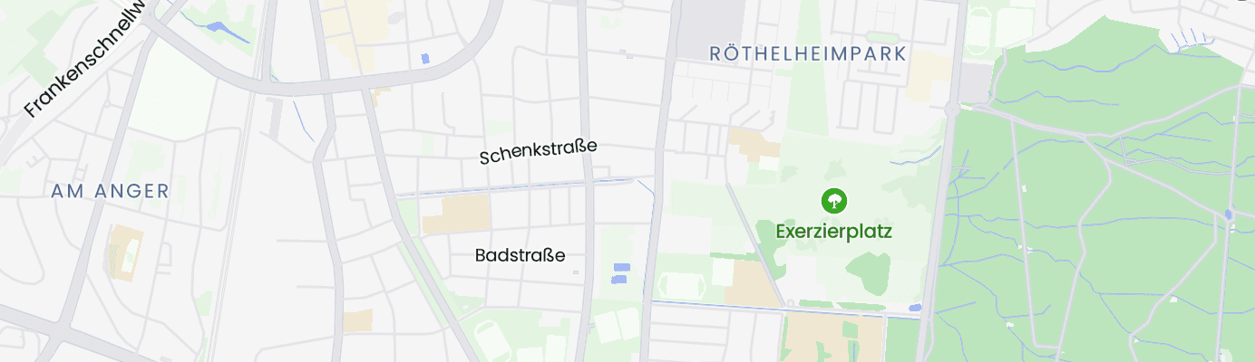 Karte mit dem ungefähren Standort