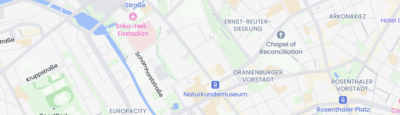 Karte mit dem ungefähren Standort