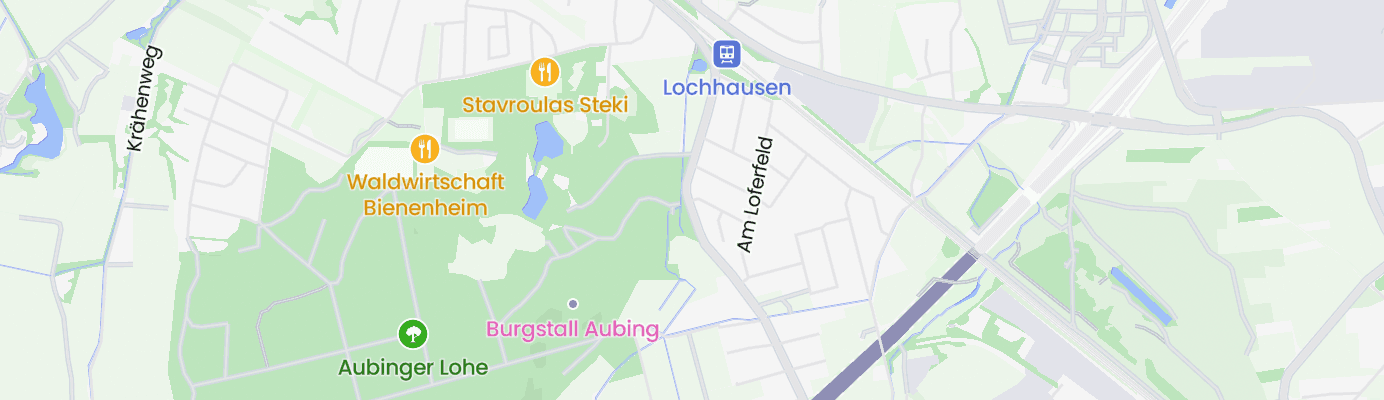 Karte mit dem ungefähren Standort