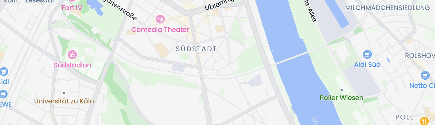 Karte mit dem ungefähren Standort