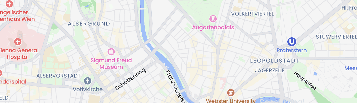 Karte mit dem ungefähren Standort
