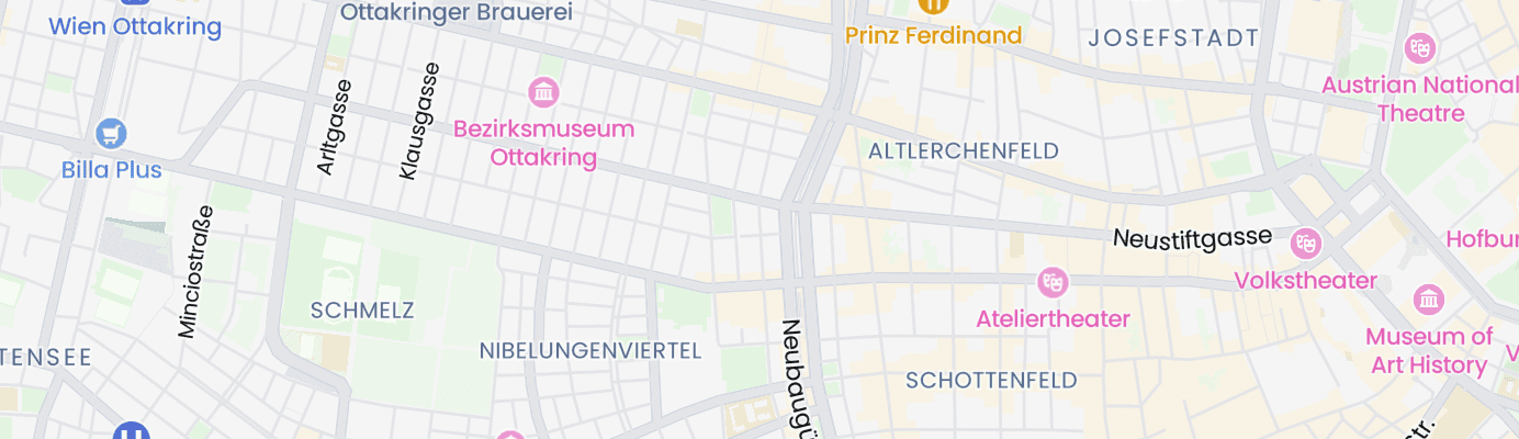 Karte mit dem ungefähren Standort