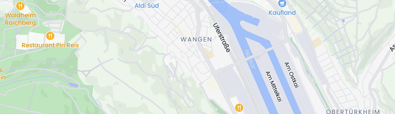 Karte mit dem ungefähren Standort